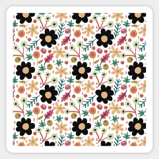 Spring flowers background Sticker